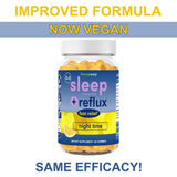 HEMPWAY Reflux Raft Nighttime Antacid Sleep Gummies on a table