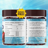 HEMPWAY Sleep Aid Gummies with a measuring spoon