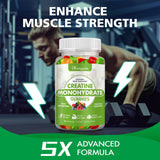 Hemyum Creatine Monohydrate Gummies packaging side view