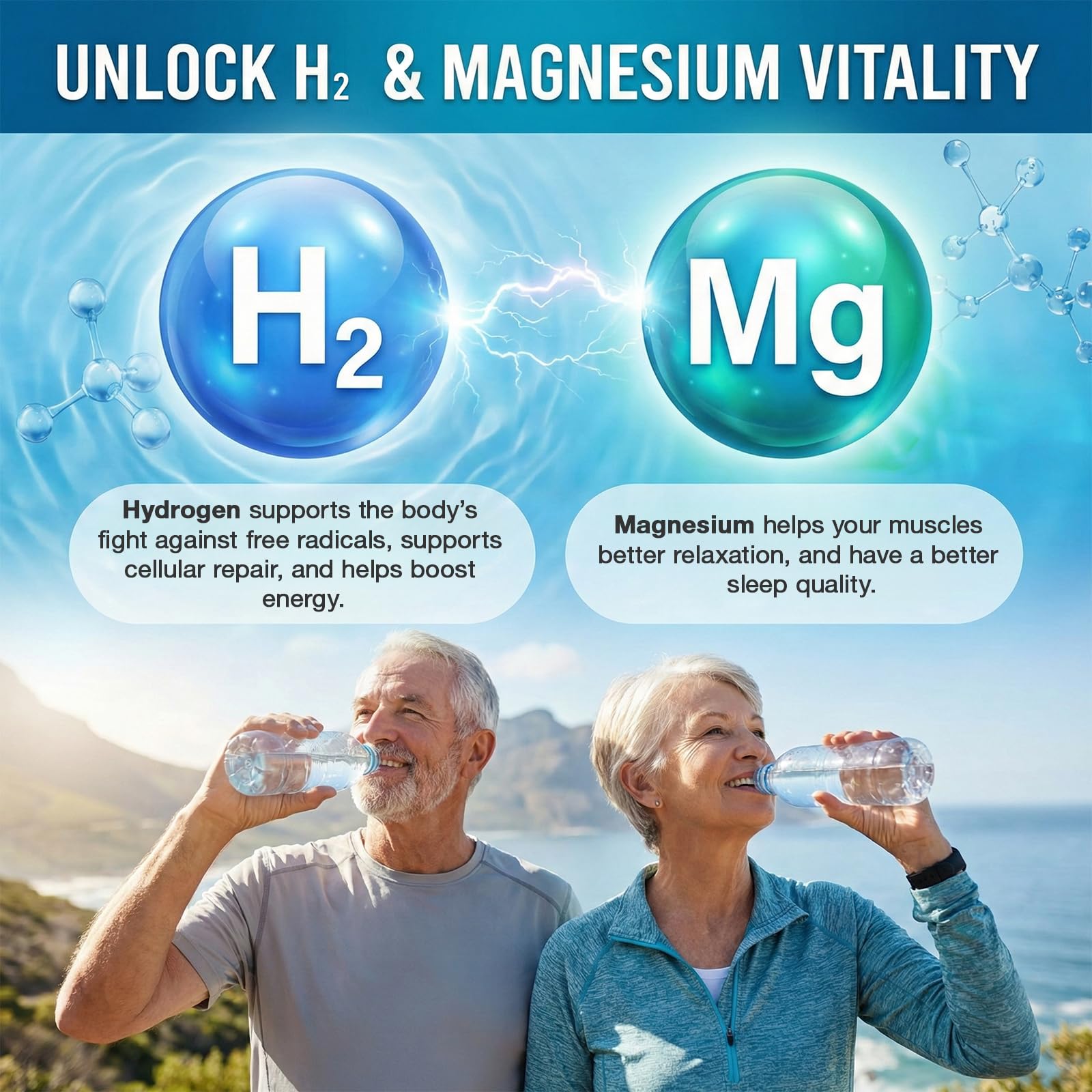 Hemyum Hydrogen Tablets with fresh fruit