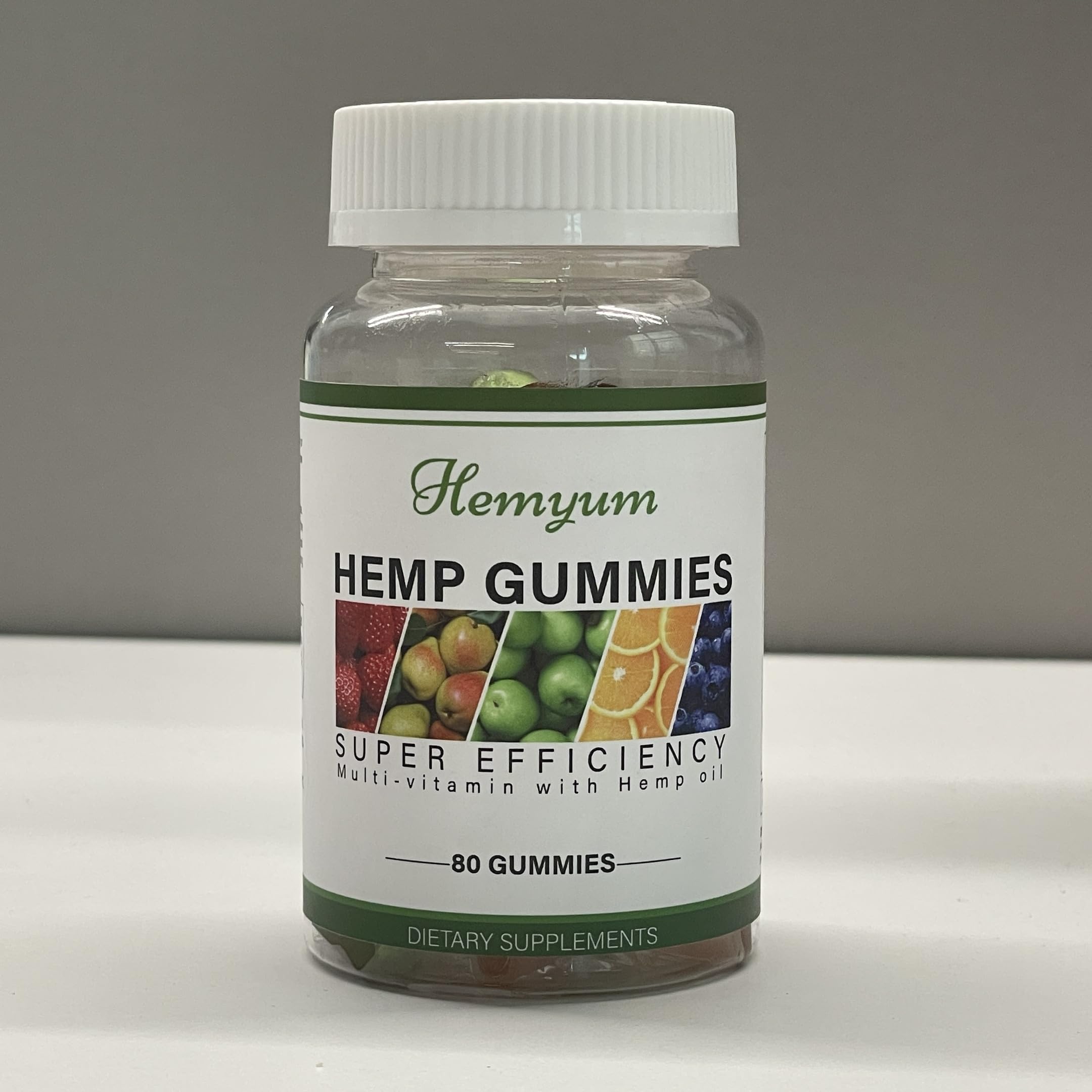 Hemyum Omega 3-6-9 Supplement 408g organic capsules front view