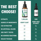 Hemyum Organic Hemp Oil 259g with natural ingredients