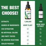 Hemyum Organic Hemp Oil 420g with natural background