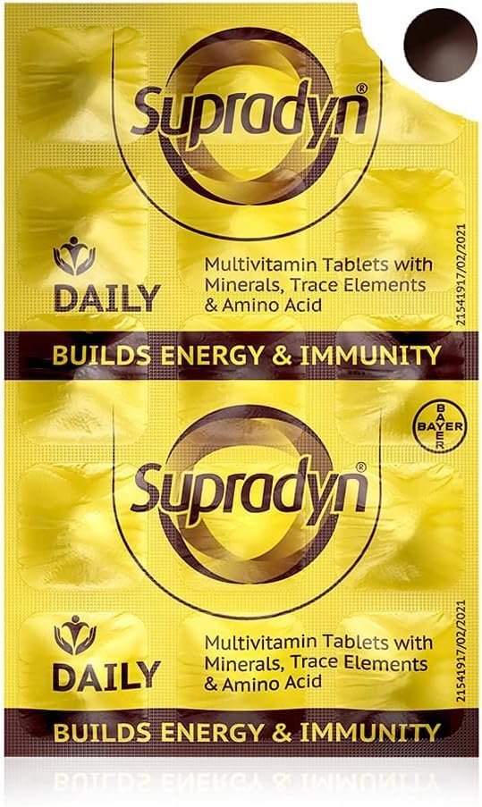 HENU Multivitamins 165g back view showing ingredient list