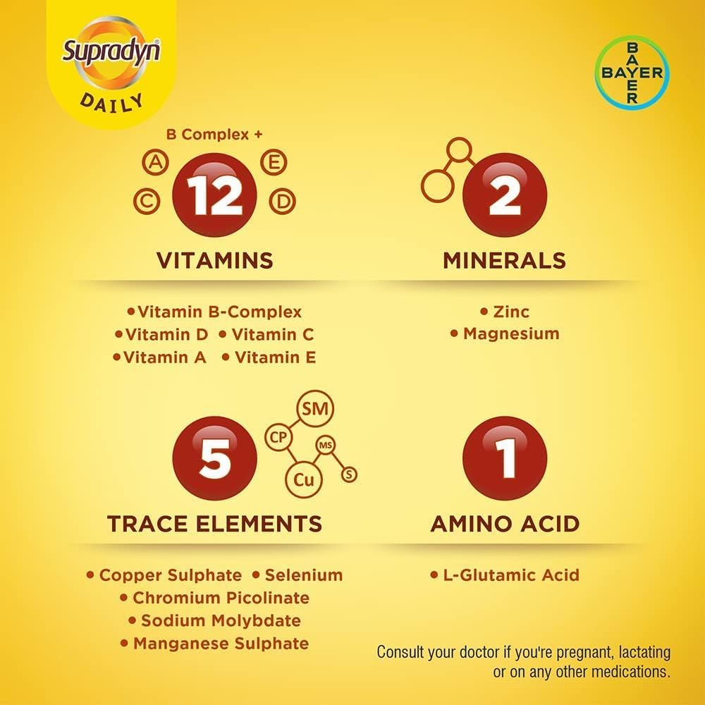 HENU Multivitamins 165g tablets in a close-up view