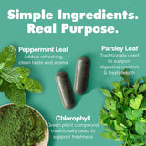 Her Fantasy Box Body Magic Chlorophyll Capsules bottle with label
