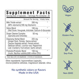 her own Cleanse capsule bottle with label