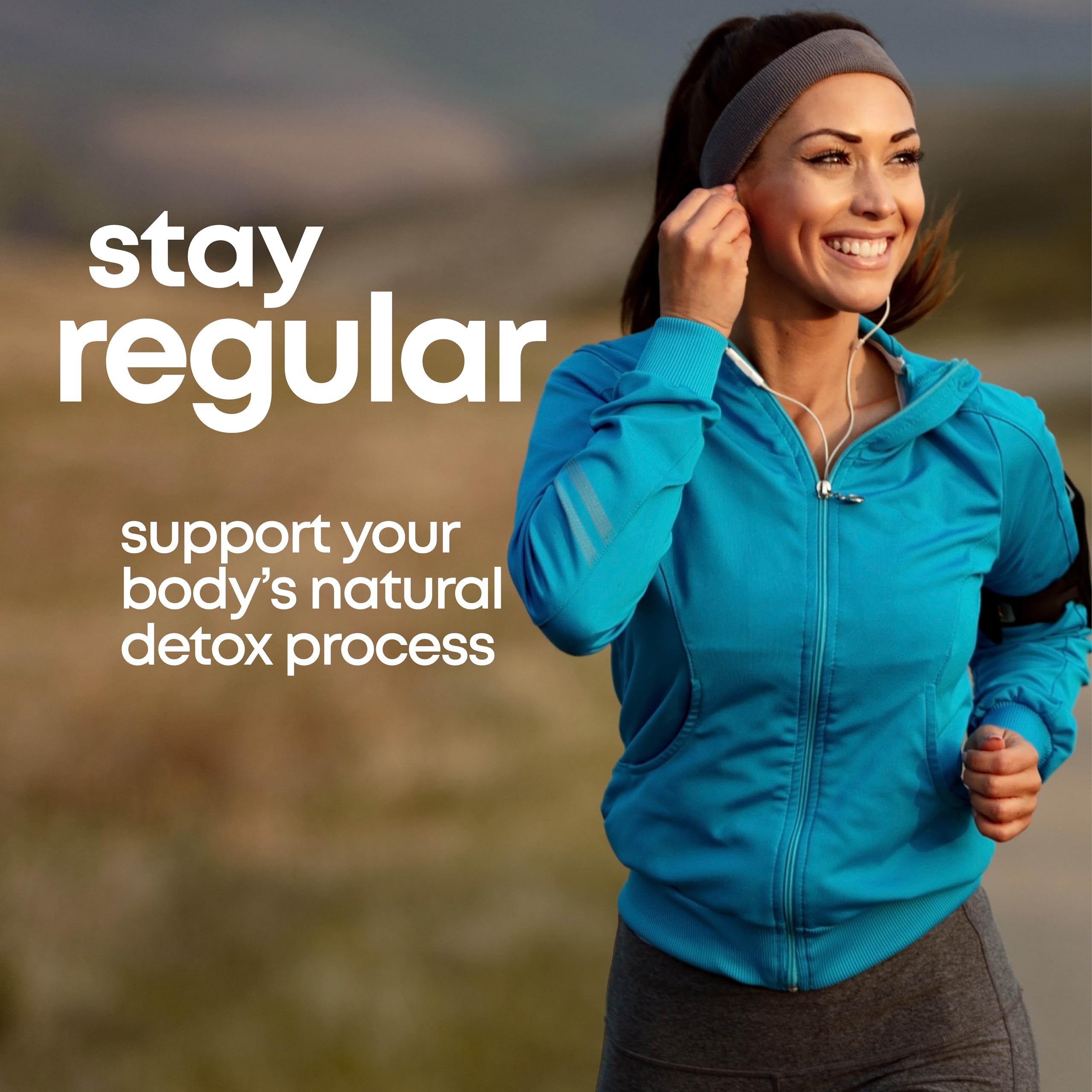 her own Cleanse capsules with herbal ingredients