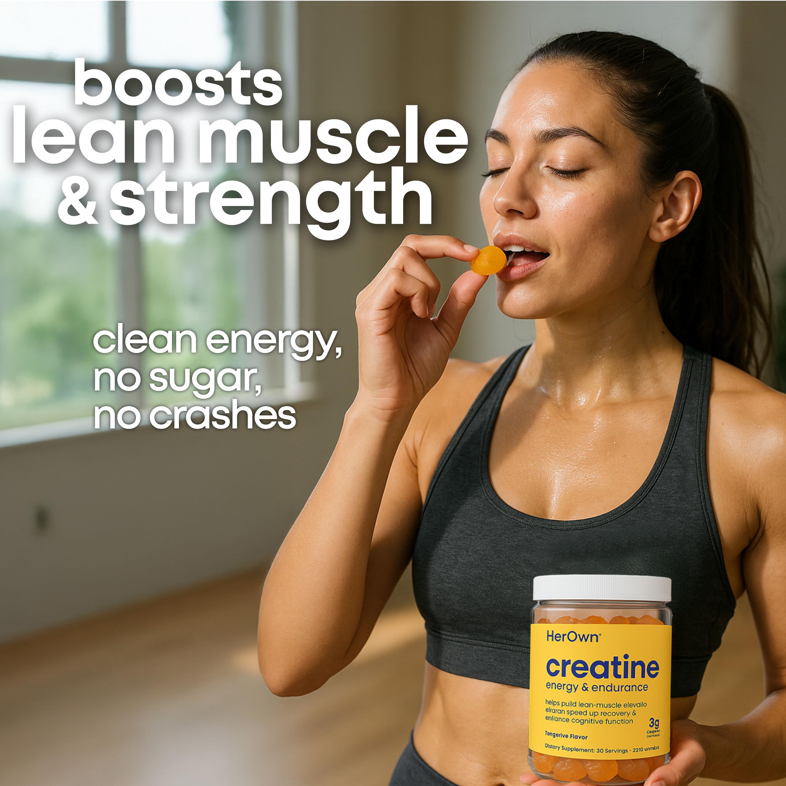 her own Creatine Gummies for Women nutritional information