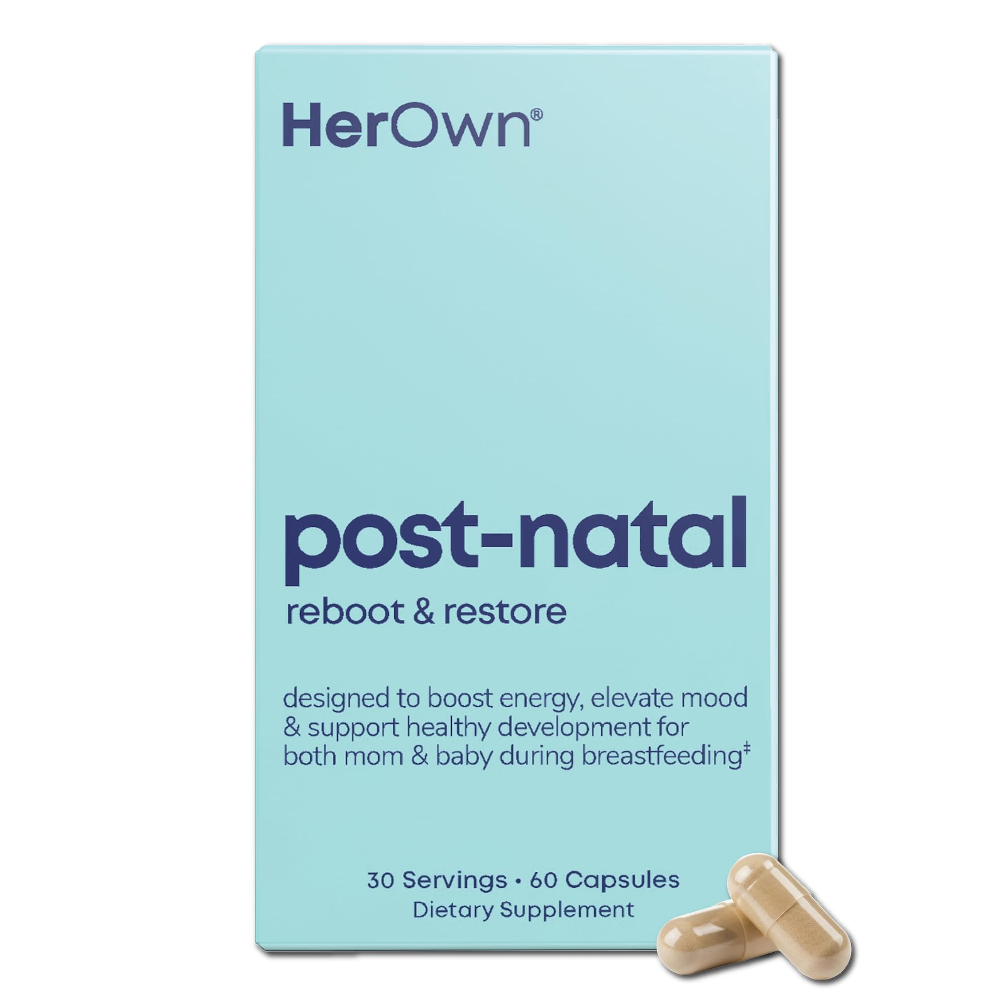 her own Post-Natal Vitamins 45g front view