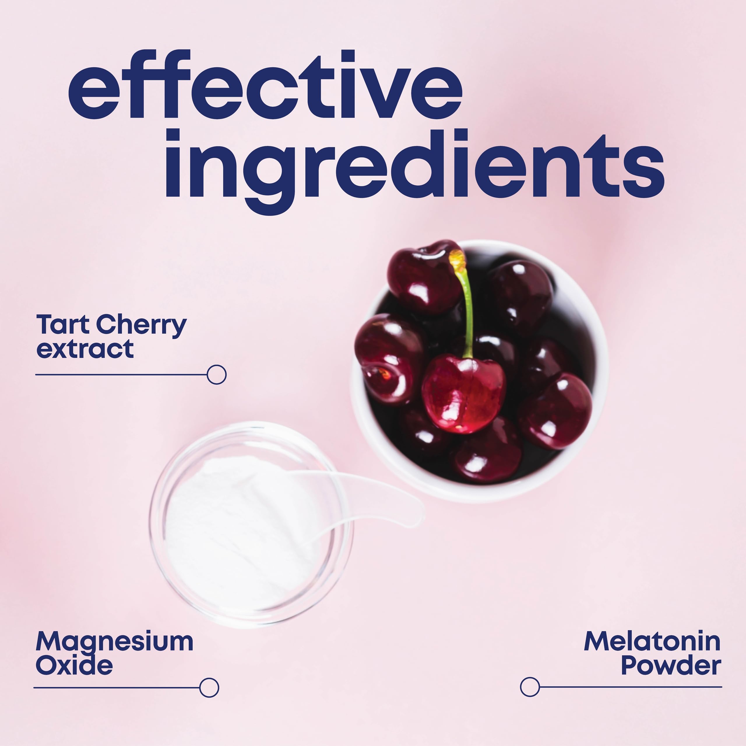 her own Sleepy Girl Magnesium Drink Mix in a lifestyle setting