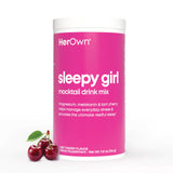 her own Sleepy Girl Magnesium Drink Mix packaging front view
