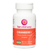 her vital way Cranberex Cranberry Capsules 30 count bottle front view