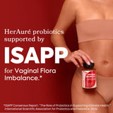HerAuré Vaginal Probiotics for Women 59g lifestyle scene