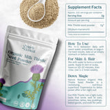 Herb & Heal Organic Milk Thistle Seed Powder packaging