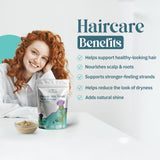 Herb & Heal Organic Milk Thistle Seed Powder with smoothie