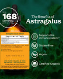 Herb Pharm Astragalus Extract 4 Ounce liquid bottle side view