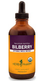Herb Pharm Bilberry Liquid Extract 213g front view