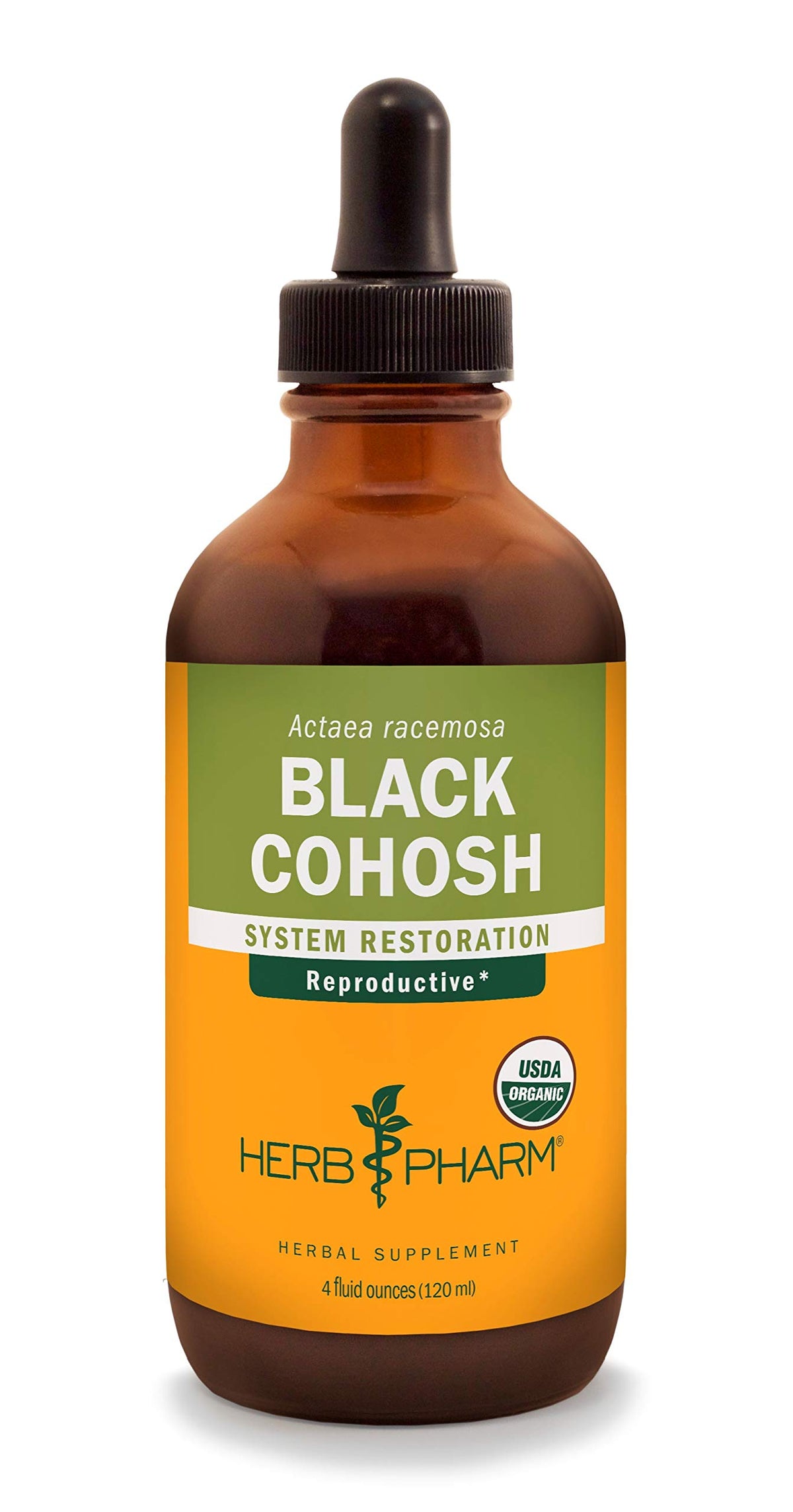 Herb Pharm Black Cohosh Liquid Extract 113g front view