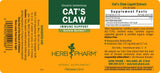 Herb Pharm Cat's Claw Liquid Extract 113g bottle side view