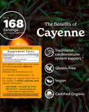 Herb Pharm Cayenne Extract 113g bottle side view