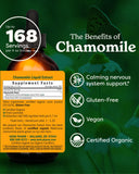 Herb Pharm Chamomile Extract 4 oz bottle side view