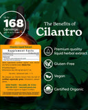 Herb Pharm Cilantro Liquid Extract 113g bottle with label
