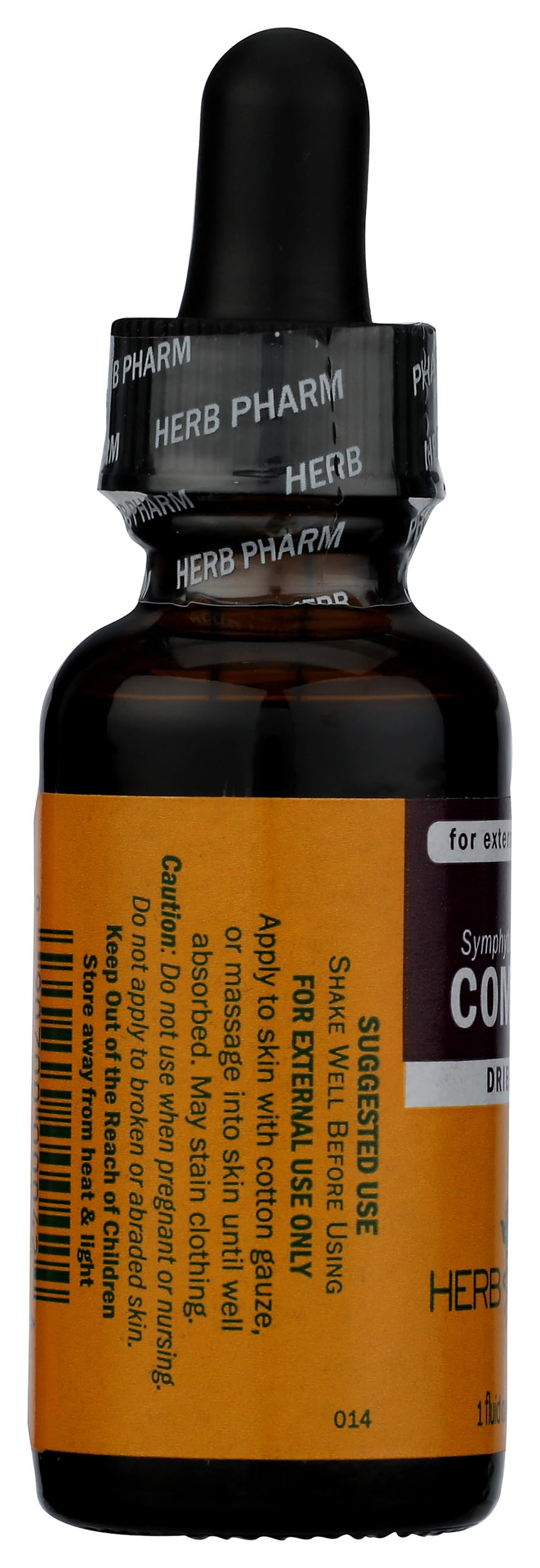 Herb Pharm Comfrey Extract 1 oz label close-up