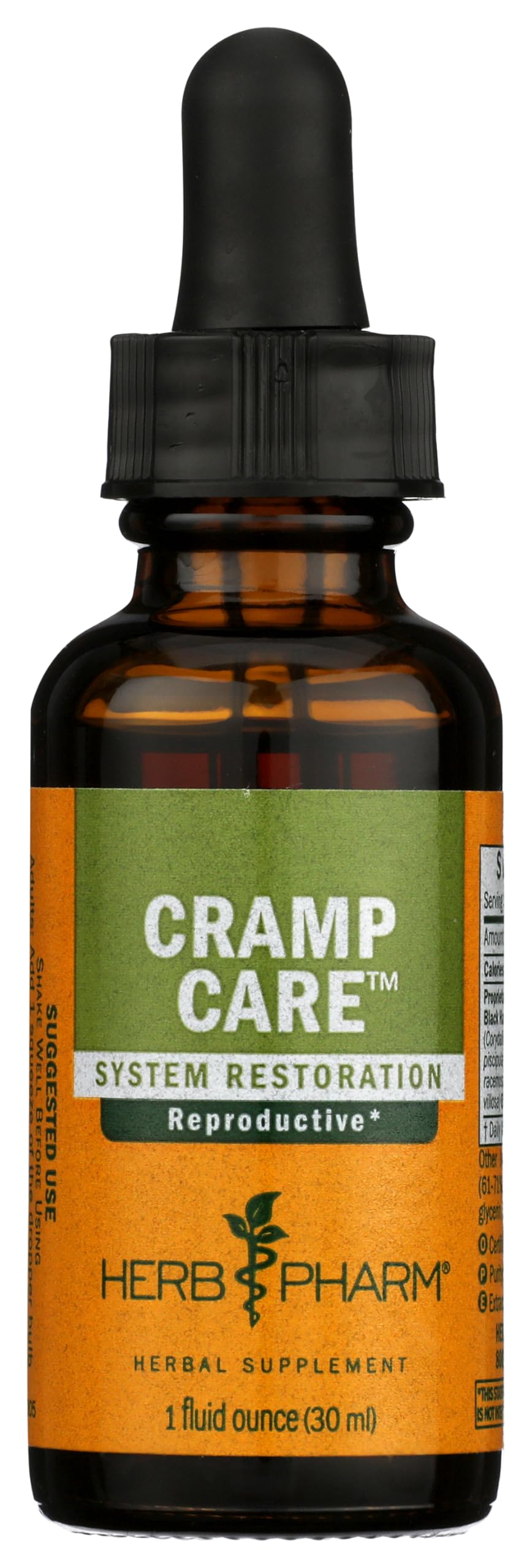 Herb Pharm Cramp Care Echinacea Extract 68g front view with bottle details
