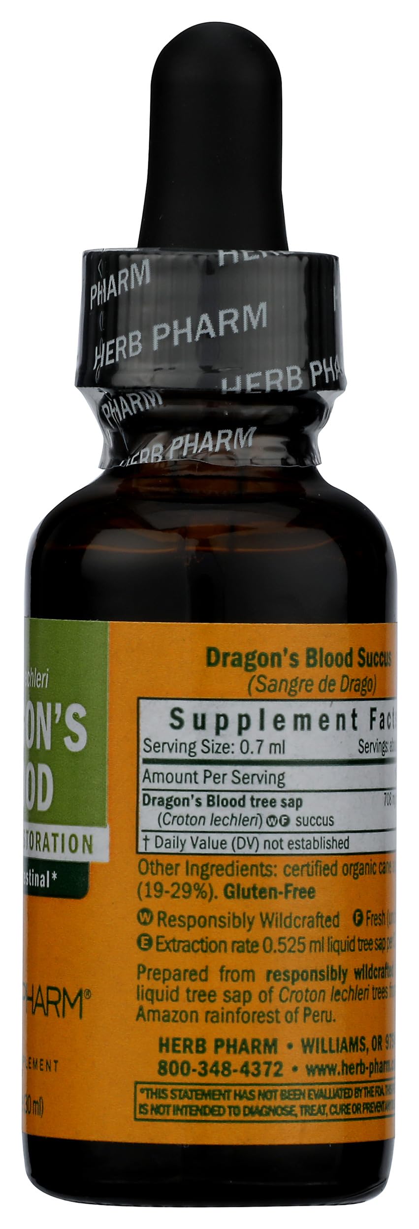 Herb Pharm Dragon's Blood Liquid Extract 28g packaging