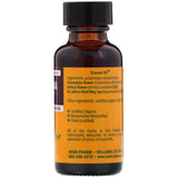Herb Pharm Echinacea Topical Blend 28g back view showing ingredient details
