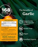 Herb Pharm Garlic Liquid Extract 113g bottle side view