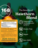 Herb Pharm Hawthorn Liquid Extract 113g bottle side view