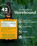 Herb Pharm Horehound Liquid Extract 28g side view