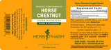 Herb Pharm Horse Chestnut Liquid Extract ingredients list