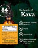 Herb Pharm Kava Kava Extract 2 oz bottle side view