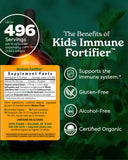 Herb Pharm Kids daily wellness Fortifier 249g bottle label