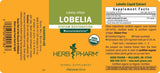 Herb Pharm Lobelia Liquid Extract 113g dropper and liquid close-up