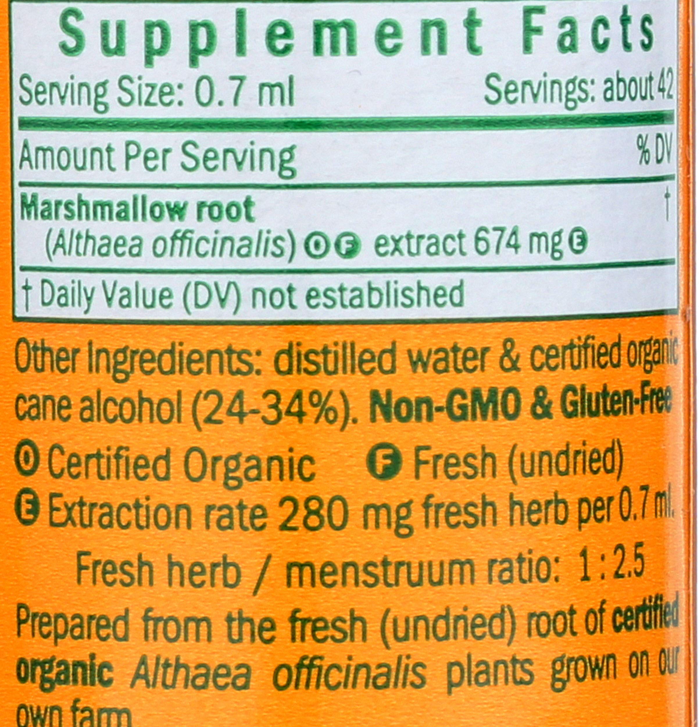 Herb Pharm Marshmallow Root Extract 28g with dropper