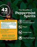 Herb Pharm Peppermint Spirits Tincture 1 oz bottle with dropper