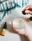 Herb Pharm Peppermint Spirits Tincture 1 oz on wooden table