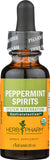 Herb Pharm Peppermint Spirits Tincture 1 oz with peppermint leaves