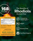 Herb Pharm Rhodiola Root Liquid Extract 113g back view