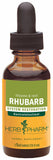 Herb Pharm Rhubarb Liquid Extract 28g bottle front view