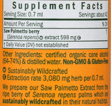 Herb Pharm Saw Palmetto Liquid Extract 28g bottle with cap