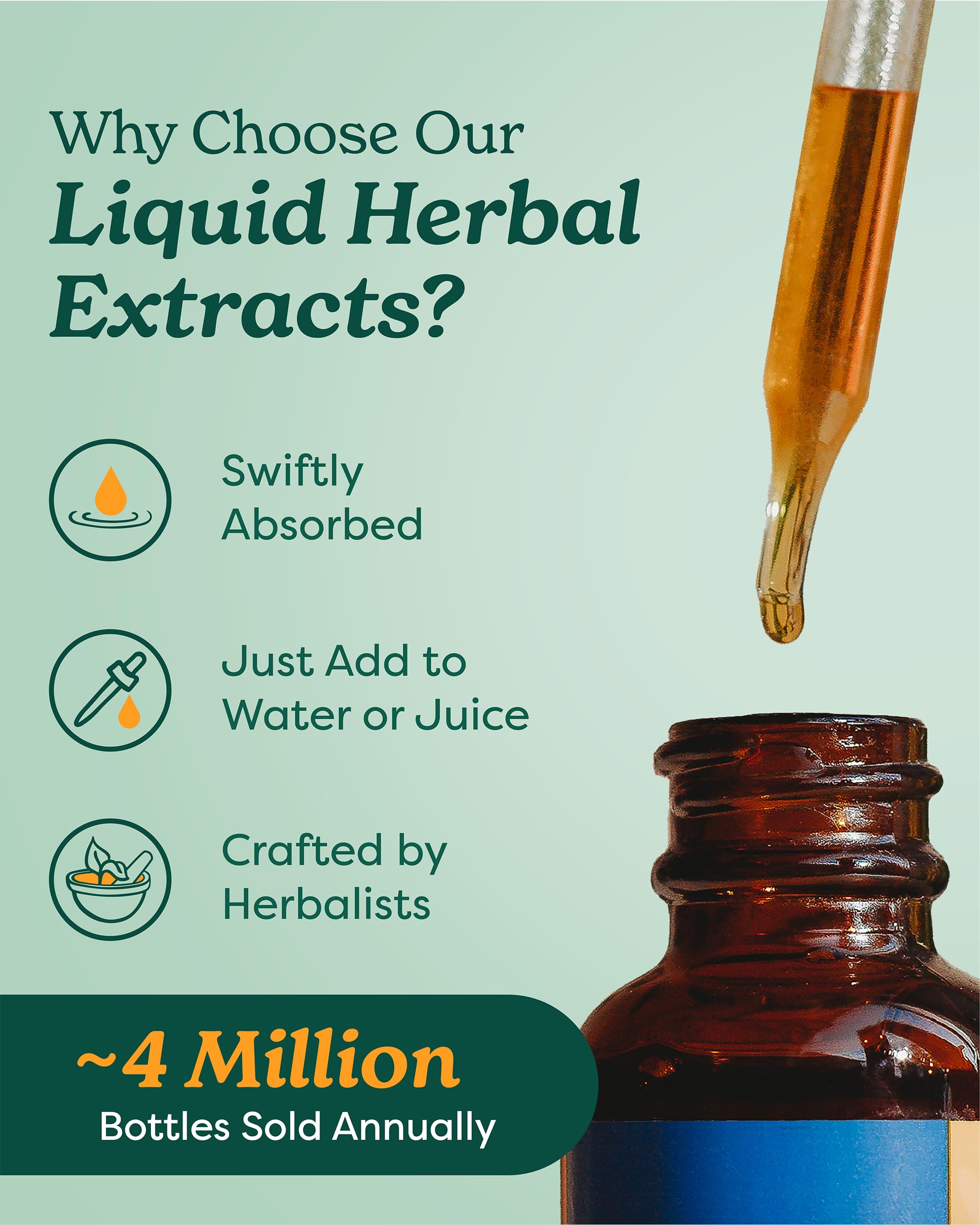Herb Pharm Skullcap Alcohol-Free Liquid Herbal Extract 4 Fl Oz with measuring spoon