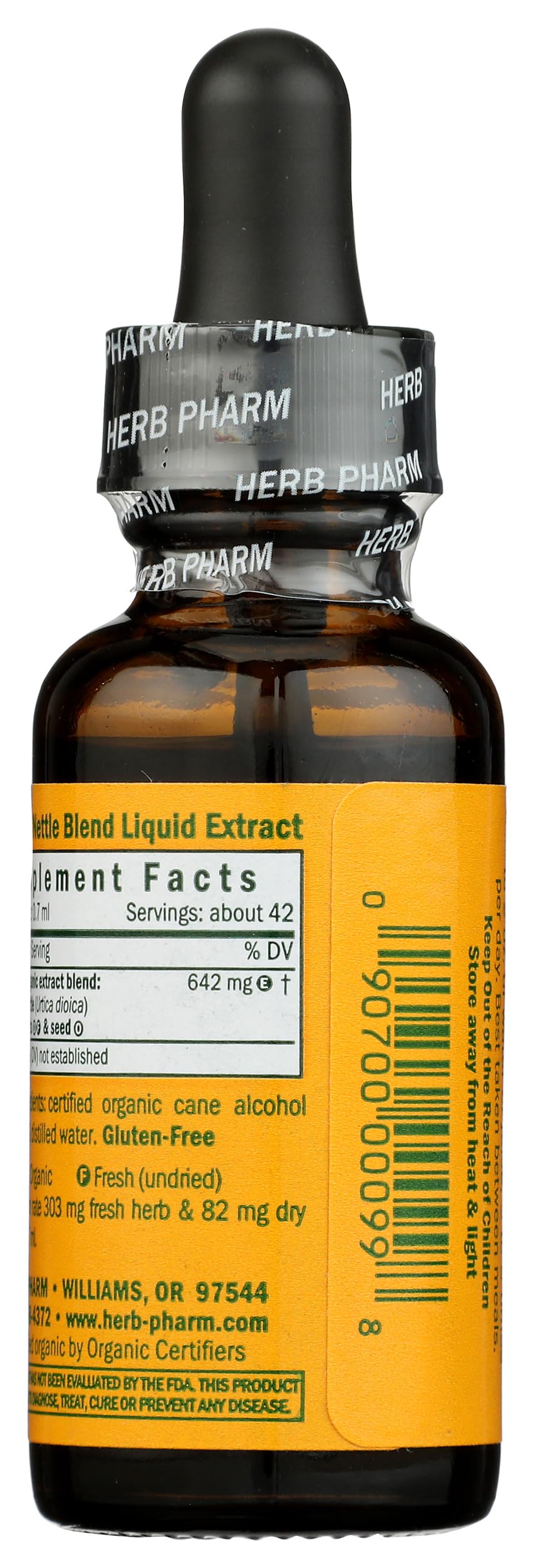 Herb Pharm Stinging Nettle Liquid Herbal Extract 28g with dropper