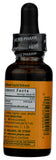 Herb Pharm Stoneroot Liquid Extract close-up of label