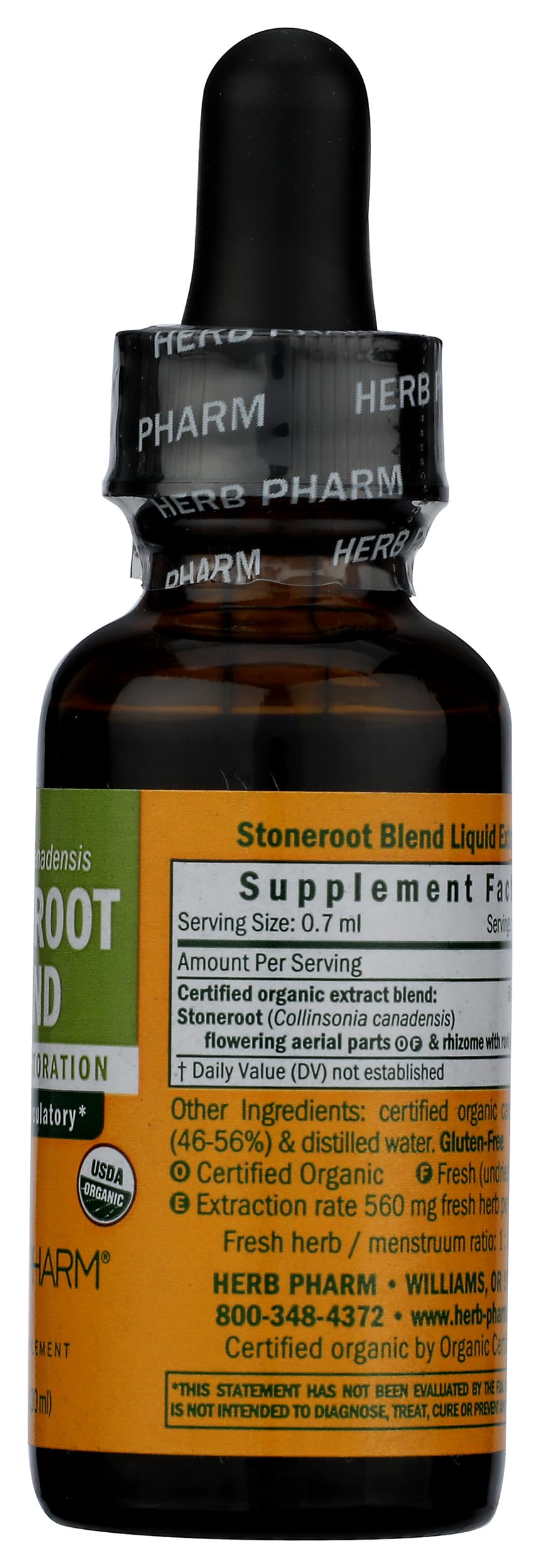 Herb Pharm Stoneroot Liquid Extract liquid dropper