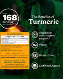 Herb Pharm Turmeric Liquid Extract 4 oz bottle with label
